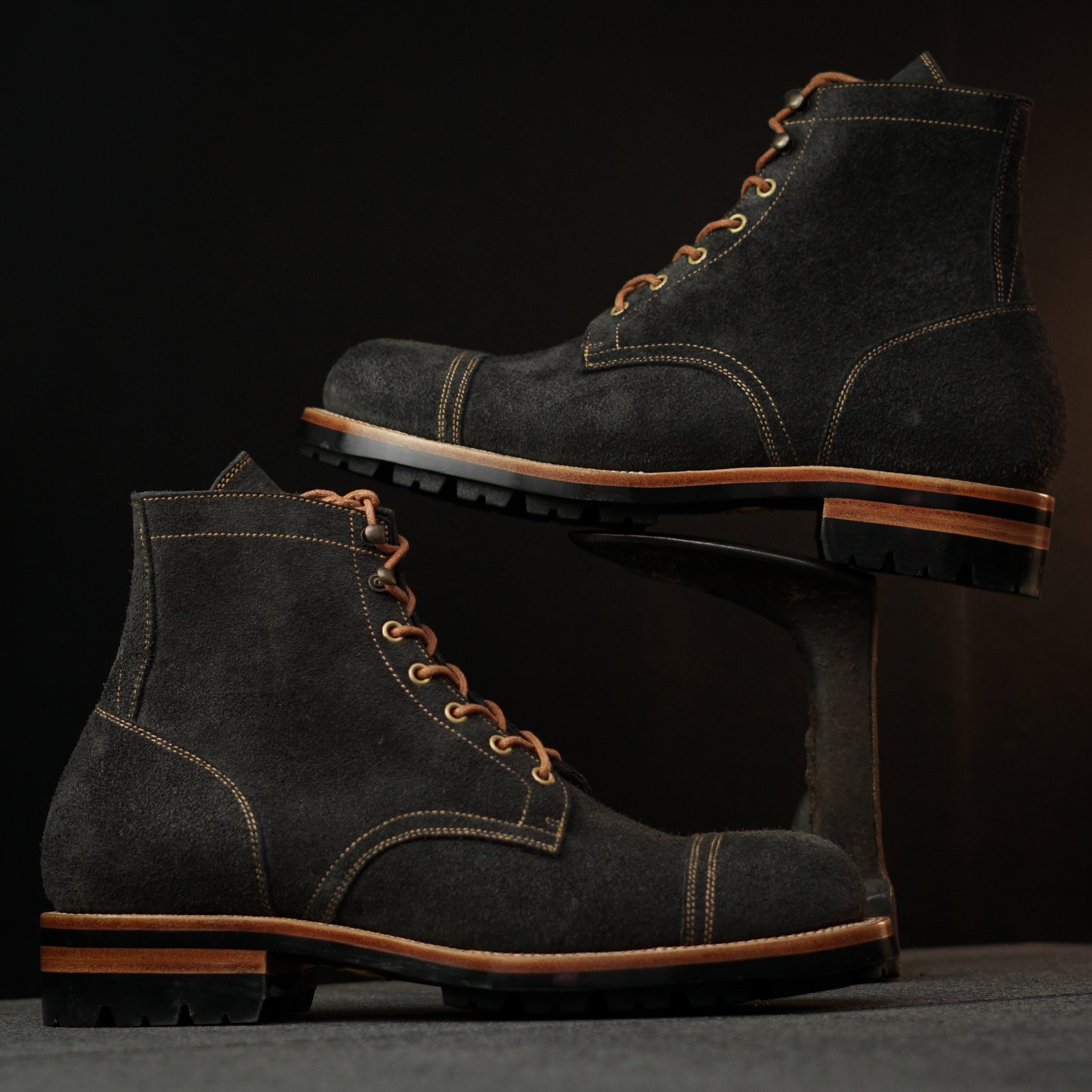 Fortis Cap Toe Service Boots