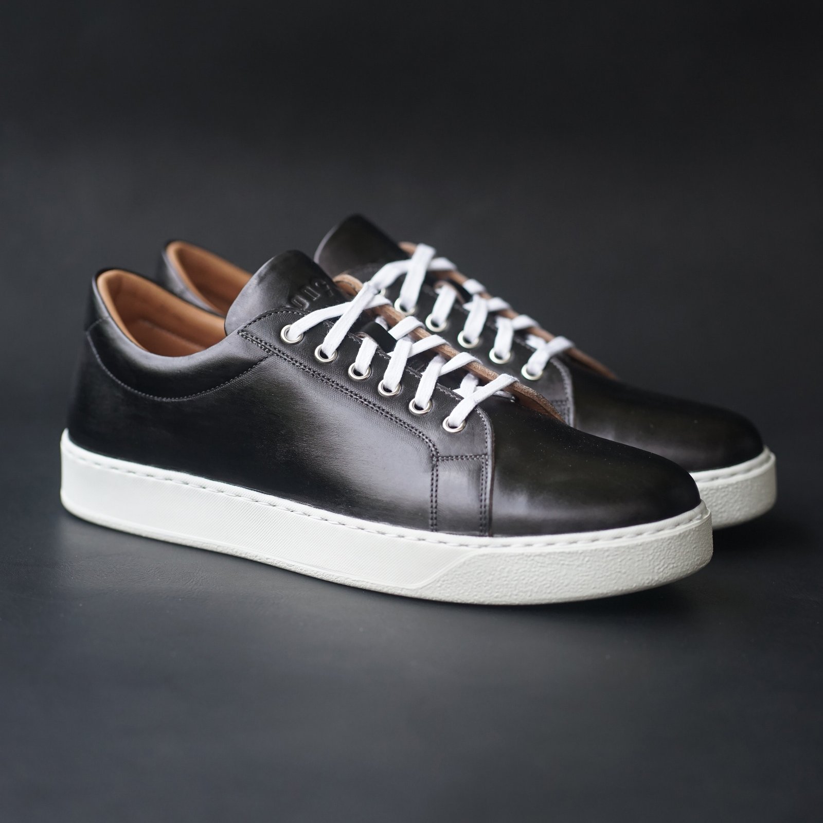 Songo Low Top with Veg Tan Leather and Vibram  Rubber Sole