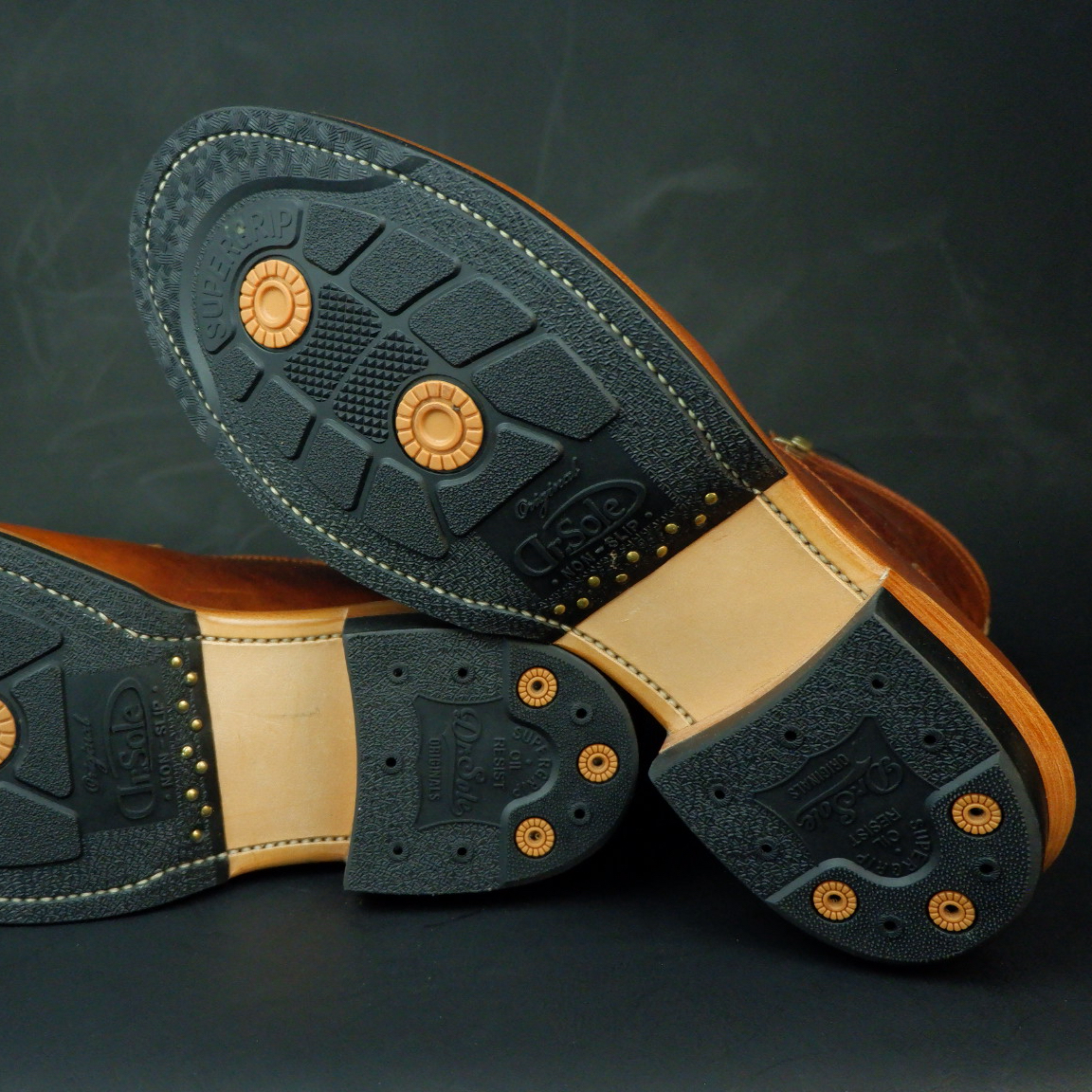 Prof Barnets “Benjamin” Cap Toe Balmoral 6” ( Gallun Horse Butt Cognac )