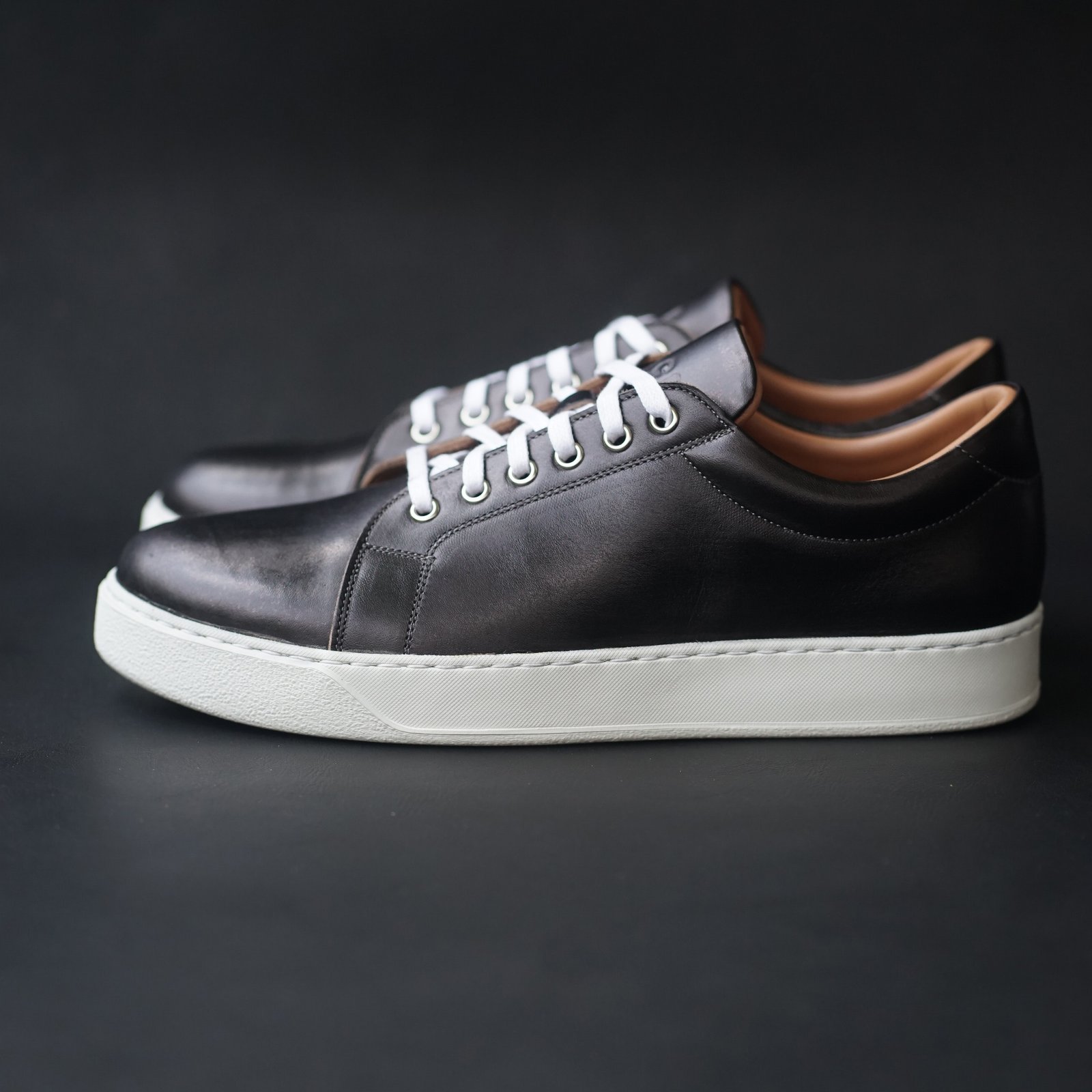 Songo Low Top with Veg Tan Leather and Vibram  Rubber Sole