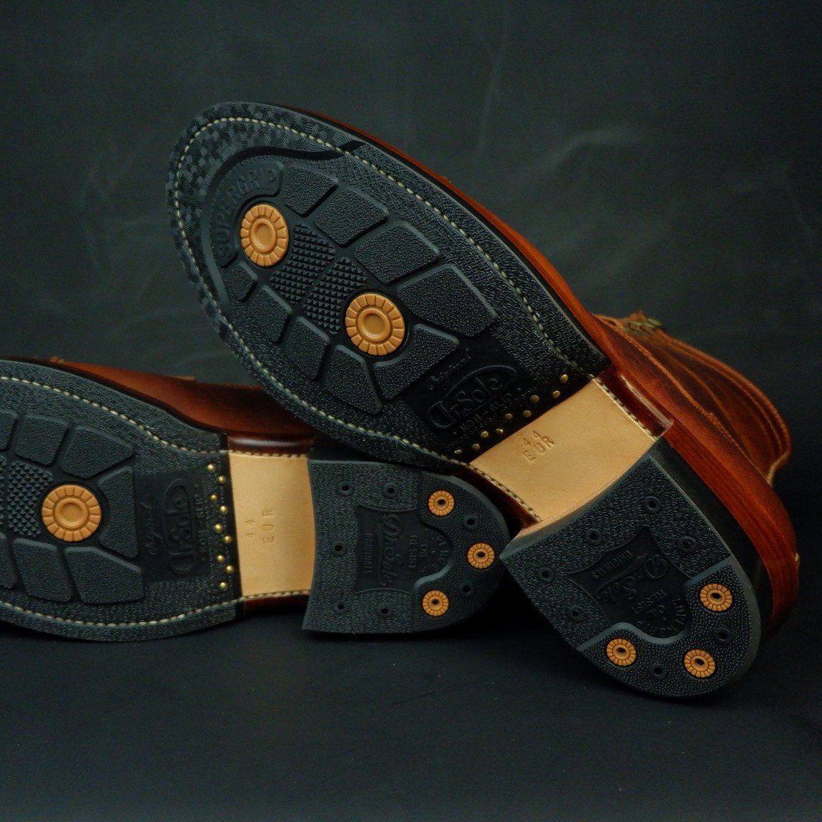 Prof Barnets “Benjamin” Cap Toe Balmoral 6” ( Gallun Horse Butt Cognac )