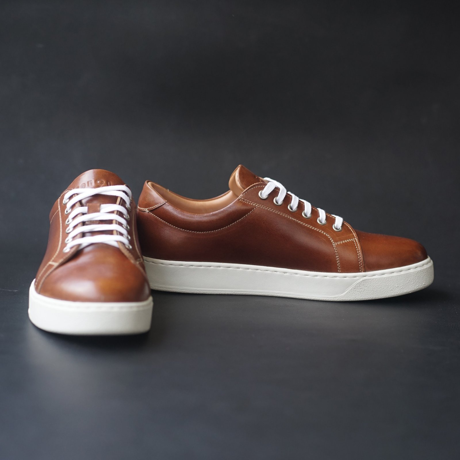 Songo Low Top with Pull Up Leather and Vibram Rubber  Sole