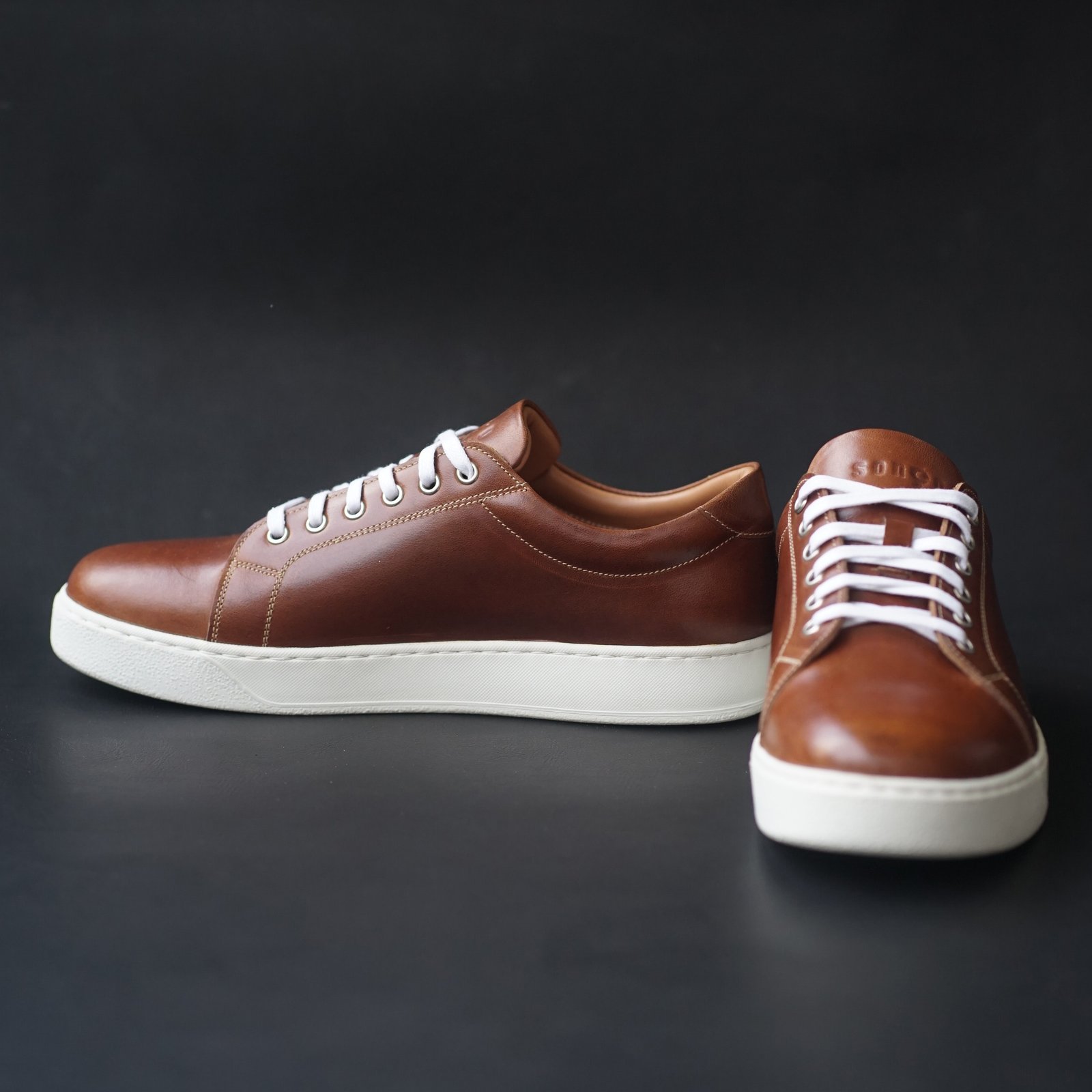 Songo Low Top with Pull Up Leather and Vibram Rubber  Sole