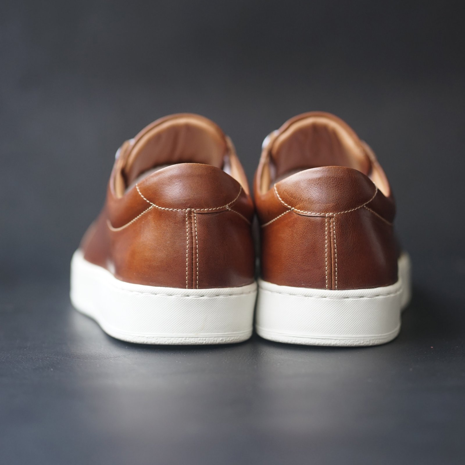 Songo Low Top with Pull Up Leather and Vibram Rubber  Sole