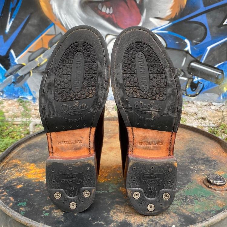 Pre-owned Briselblack Wholecut Chelsea Boots “The Seventh”